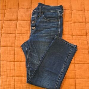 J. Crew Blue Skinny Jeans Classic Indigo